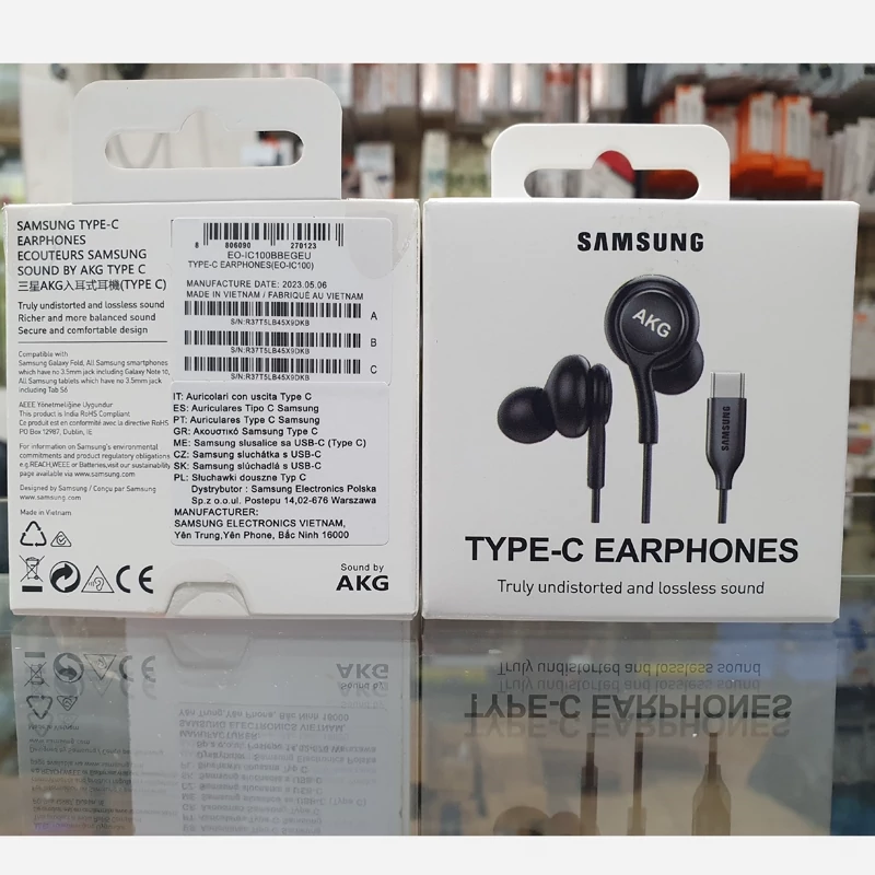 هندزفری سرجعبه جک Type C تایپ سی سامسونگ صد در صد اورجینال ساخت ویتنام