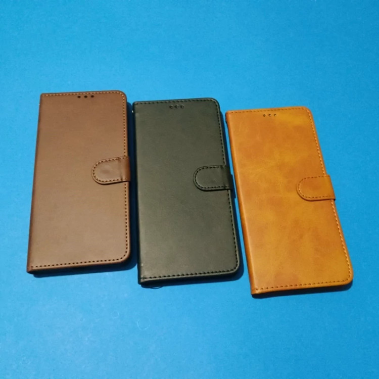 کیف کلاسوری چرمی اورجینال محافظ لنز دار مناسب برای گوشی شیائومی Redmi note11pro - note12pro 4g