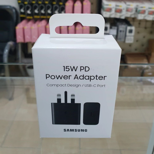 شارژر15W اورجینال سامسونگ A50 وA51 A12 و ... 15 وات با قابلیت شارژ سریع خروجی تایپ سی